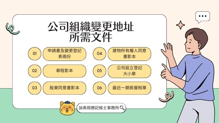 新竹公司地址變更代辦 — 專業服務助您省心